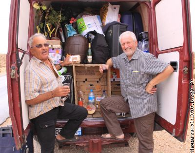 Roger qui nous accompagnera jusqu'a Hérémakono avait tout prévu
